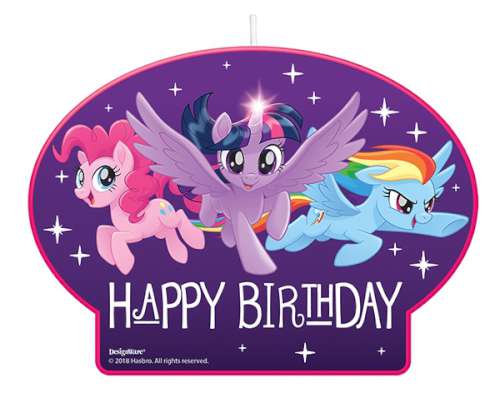 My Little Pony Friendship Candle